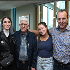 Jenni Frain, Joe Hollinhsworth, Emily O’Brien, Pat Frain